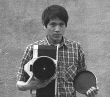 Gray Chang with Scale-Model Pinhole Camera