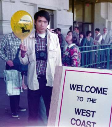 1984 West Coast Computer Faire, Bumpomov's balloon