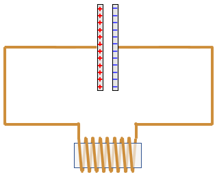 electronic LC oscillator start