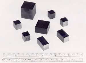 uranium cubes, Manhattan Project, 1940s uranium cubes, Manhattan Project, 1940s
