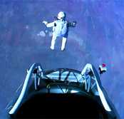 Felix Baumgartner jump